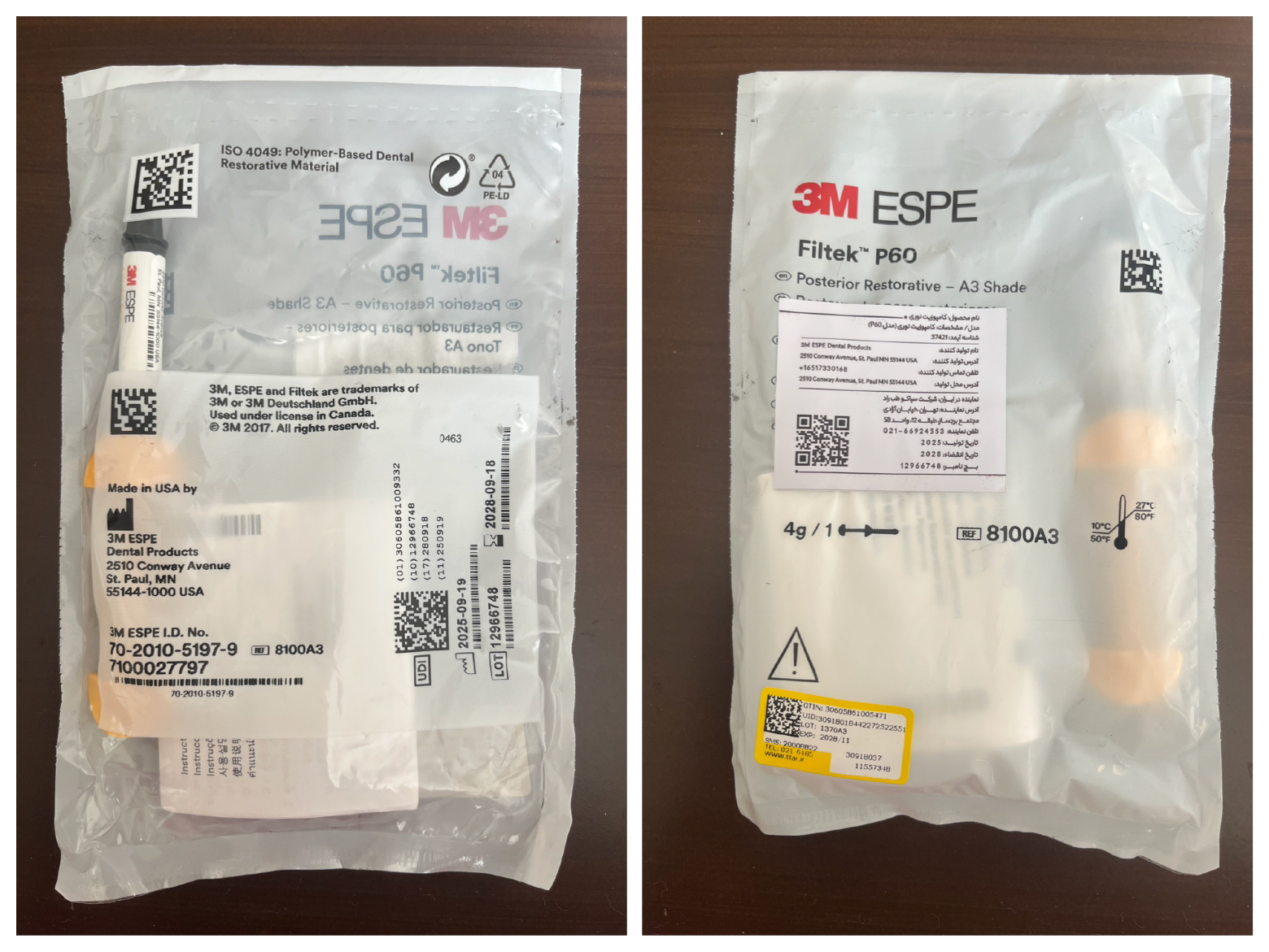 کامپوزیت 3M ESPE P60